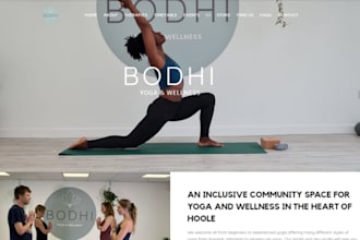 build wix wellness website wix yoga website wix retreat website