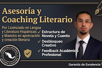 be your spanish writing coach and help you develop your book