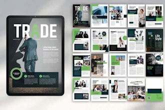 design a professional ebook, workbook or PDF layout