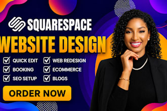 build squarespace website, redesign squarespace, edit squarespace