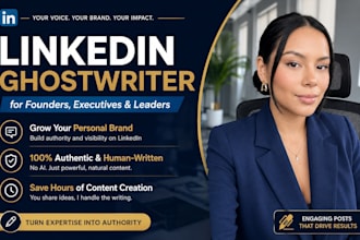 be your professional linkedin ghostwriter and content writer, copywriter