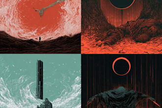 design custom album covers for indie and metal artists