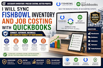 sync fishbowl inventory with quickbooks and job costing