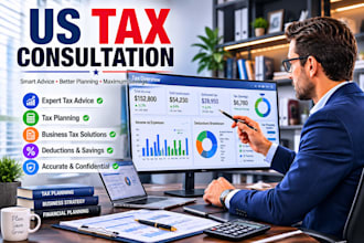 provide expert US tax consultation, tax planning