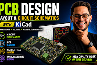 design esp32 esp8266 iot pcb schematic pcb layout gerber files in altium kicad