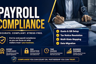 setup gusto payroll and resolve quickbooks payroll tax notices
