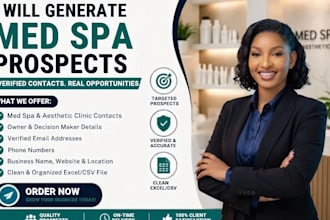 generate med spa leads beauty leads aesthetic clinic leads b2b leads