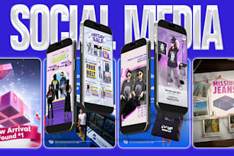 design social media branding, carousels, and visual posts