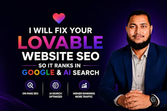 fix your lovable website SEO so it ranks in google and ai search