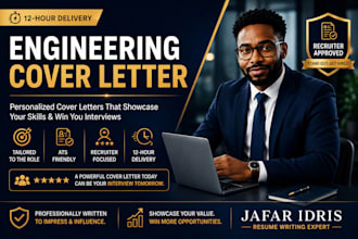 write an engineering cover letter