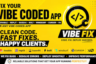 fix your lovable replit base44 bolt windsurf cursor v0 vibe coded app oauth