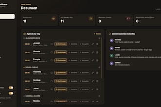 build a custom business management system