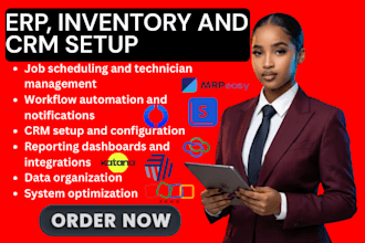 setup mrpeasy sumtracker katana cin7 vtiger fishbowl erp zoho