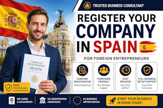 help you register and set up your company in spain as a foreign entrepreneur