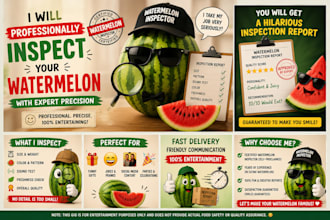 professionally inspect your watermelon with expert precision