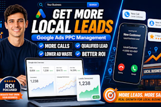 run google ads for local service business to generate leads and sales