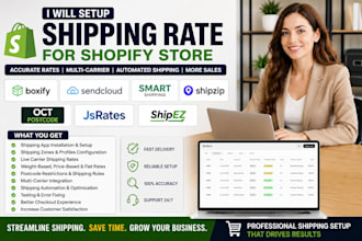 setup shipping rate boxify sendcloud smart shipzip oct postcode jsrates shipez