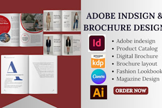 adobe indesign catalog magazine layout design typeset book formatting print book
