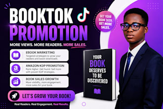 do booktok promotion, kindle book promotion, ebook marketing