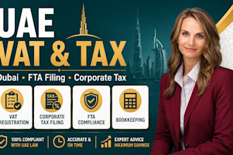 file your uae vat and corporate tax return in dubai