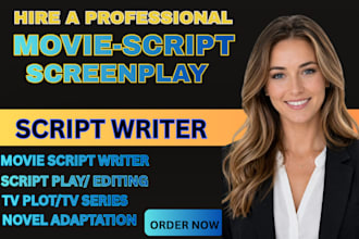 do movie script, screenplay, film script, or stage play