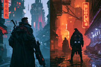 design sci fi art, concept art, sci fi illustration