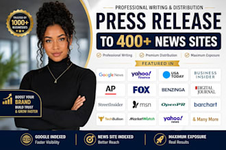 write a press release with premium PR distribution for maximum exposure