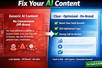 edit and optimize ai saas b2b content for brand voice, clarity, and aeo