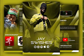design, epk, media kit, press release, one pager, dj press kit, music epk