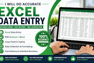 do excel data entry