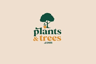 design rapidly growing online nursery logo