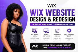 design wix website wix website redesign wix expert