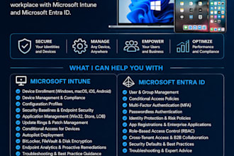help to configure your microsoft intune and entra id