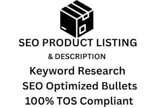 write SEO amazon product listing and product description