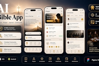 build bible app church app church website prayer app devotional app ios android