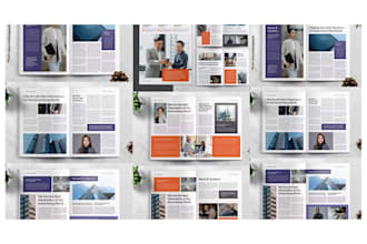 design newsletter, corporate newsletter, publication design and editorial layout