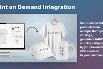 set up zakeke printify and judge me for shopify store and ai virtual assistant
