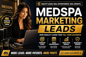 med spa marketing med spa leads patient leads facebook ads google ads bookings