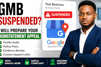 prepare your gmb reinstatement appeal
