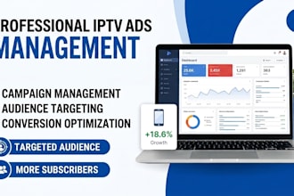 setup and manage meta, google ads for your iptv cbd or kratom business