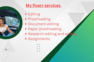 proofread and edit legal, business, and professional documents