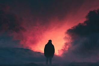 design album cover or single cover art