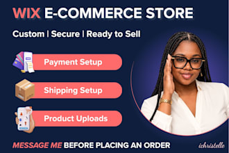 build a professional wix ecommerce store