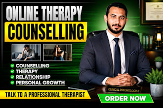provide online counseling for emotional wellbeing