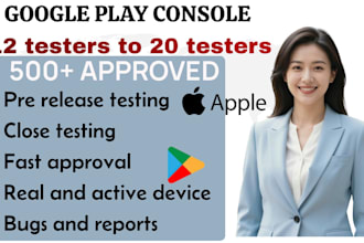 12 tester 20 testers 12 app testers mobile app tester google play 20 tester