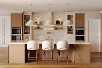 do realistic 3d rendering of interior, exterior on 3ds max corona