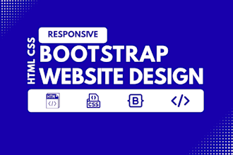 code PSD to html using bootstrap for responsive design