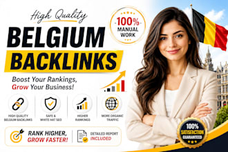 build high quality belgium backlinks for google rankings