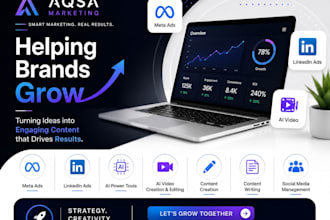 do social media marketing and  meta ads for your ecommerce