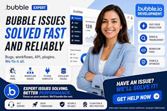 bubble io website bubble developer bubble mvp bubble saas